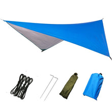 Load image into Gallery viewer, Pop-Up Portable Camping Hammock with Mosquito Net and Sun Shelter,Parachute Swing Hammocks Rain Fly Hammock Canopy Camping Stuff