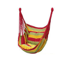 Load image into Gallery viewer, Outdoor leisure swing chair indoor rocking chair hammock Swing Chair Seat Travel Camping Hammock Garden Hang Chair Swinging