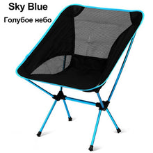 Load image into Gallery viewer, HooRu Lounge Beach Chair Fishing Backrest Lightweight Folding Chair Outdoor Portable Backpacking Camping Deck Chairs for Hiking