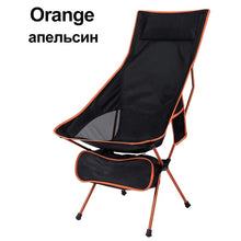 Load image into Gallery viewer, HooRu Lounge Beach Chair Fishing Backrest Lightweight Folding Chair Outdoor Portable Backpacking Camping Deck Chairs for Hiking