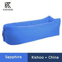 Load image into Gallery viewer, Inflatable sun lounger Camping sofa lazy bag folding air sofa double sleeping bags adult air bed lounge pad chair mattress
