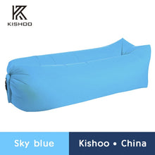 Load image into Gallery viewer, Inflatable sun lounger Camping sofa lazy bag folding air sofa double sleeping bags adult air bed lounge pad chair mattress
