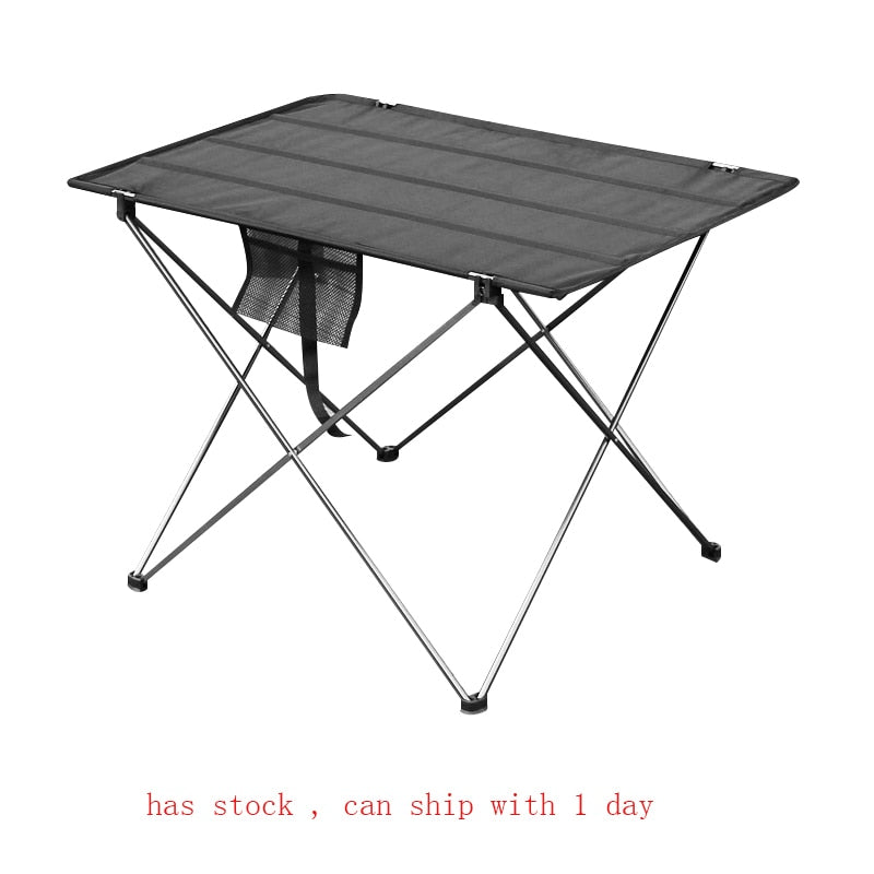 Portable Foldable Table Camping Outdoor Furniture Computer Bed Tables Picnic 6061 Aluminium Alloy Ultra Light Folding Desk