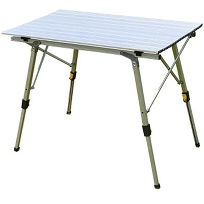2019Outdoor Folding Table  Camping Aluminium Alloy Picnic Table Waterproof Durable Folding Table Desk For 90*53cm Beach table