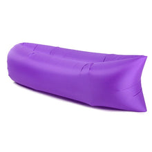 Load image into Gallery viewer, HooRu Inflatable Sofa Beach Camping Sleeping Air Sofa Lightweight Portable Folding Lazy Lounger Bed for Travel Picnic Outdoor
