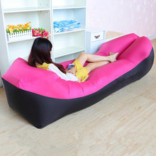 Load image into Gallery viewer, Trend Outdoor Products Fast Infaltable Air Sofa Bed Good Quality Sleeping Bag Inflatable Air Bag Lazy bag Beach Sofa 240*70cm
